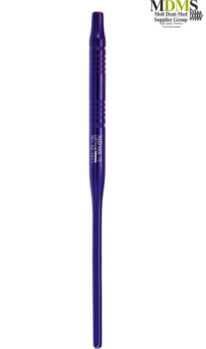 Purple plasma coating mirror handle Cone-Socket Thread  hallow Ø 6mm