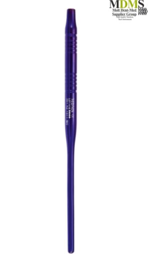 Purple plasma coating mirror handle Universal Thread  hallow Ø 6mm