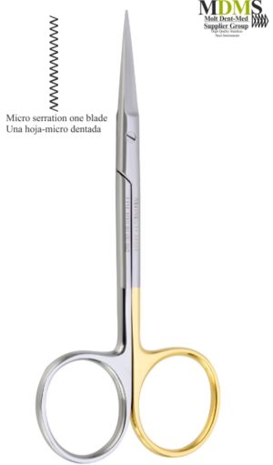 Super Cut Iris scissor Straight TC 11,5cm
