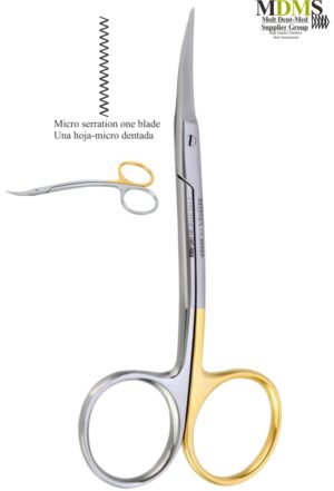 Super Cut La-Grange scissor Double Curved TC 11,5cm
