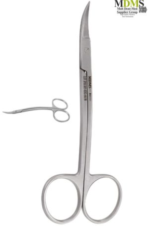 La-Grange scissor Double Curved  14cm