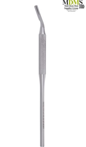 Round scalpel handle no.3 Curved